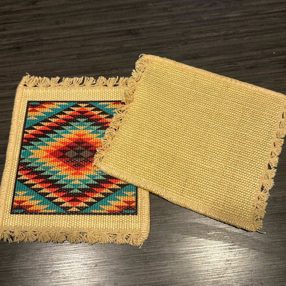 Colorful Geometric Pattern Coasters - Picture 6 of 6